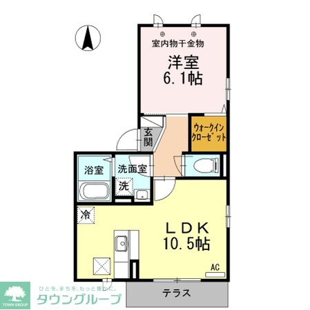 フローラの物件間取画像